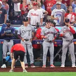 【MLBオールスター】村上宗隆、7回の一塁守備からオールスター初出場