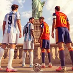 【衝撃】W杯決勝、37試合無敗スペインvs前回Vアルゼンチンのニューヨーク決戦ｗｗｗｗｗｗｗｗｗｗ