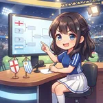じゃあ明日のイングランド-アルゼンチンの結果を予想しようか
