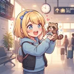 【画像】代表のハーランド選手、おみやげにアライグマを買って帰国。