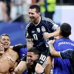 【Ｗ杯】アルゼンチンが激闘制し決勝へ 終盤の２得点でイングランドを逆転 メッシが右足で決勝点アシスト