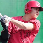 カープドラ1平川蓮が打撃練習再開!右手骨折から回復の今