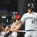 ロッテ山口(25) 打率.278(169-47) 13本 35打点 OPS.904←これ