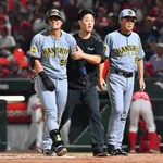 【阪神】前川右京が「右肩甲骨骨折」で痛恨の離脱　17日広島戦で死球受け　再昇格後は打撃好調も…