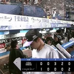 7月18日 ロッテ4-5ソフトバンク 安田が2本の適時打など打線は最後まで追い上げ見せるもあと一歩及ばず惜敗