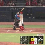 【広島対阪神14回戦】広島、5回裏1アウト満塁から菊池の犠牲フライで同点に追いつく!!!!!!!!!!!!