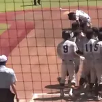 【悲報】高校野球、サードがトラウマ級のやらかしで夏が終わる・・・・・・