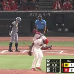 阪神・佐藤輝明、直球胸元通過に怒り！マウンドへ向かうそぶりも見せ球場騒然…前日には死球で前川が骨折