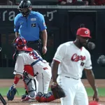 カープハーンの内角球に阪神サトテル&藤川監督ブチギレ。直後に小園死球で球場騒然