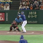 【巨人対中日17回戦】中日、8回表2アウト満塁から石川昂弥が押し出し四球を選び1点を返す!2点差に迫る!!!!!