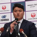 佐々木麟太郎、マーリンズへの入団を決断! 故郷・花巻で公式会見に臨み自らの口で進路表明