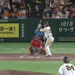 【巨人対広島9回戦】巨人、6回裏2アウト満塁から笹原の走者一掃タイムリーツーベースで逆転!!!!!!!!!!!!!!!!!