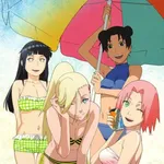 【画像】ナルト女キャラの水着姿wwwwwwwwwwww