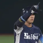 蛭間拓哉 .296(27-8) 0本 2打点 OPS.815