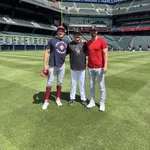 【画像】菅野智之、グリフィン&マイコラスの元巨人コンビとMLBの地で再会を果たす。