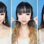 【画像あり】顔の輪郭を変える化粧「フェイステープ」が女性に流行! 完全に別人にwwwwwwww