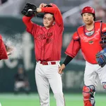 【悲報】カープ岡本駿、4回12安打9失点KO。←リフレッシュ抹消は必要？