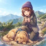 飼い主と登山をしていた大型犬、元気に登ってたのに急に動けなくなり搬送→獣医「大麻中毒です」