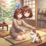 実家の猫が私にだけ懐かない