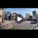 【衝撃】都バスさん、チャリカスにパルクールを教え込むwwwwwwwwww