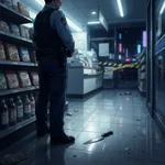 【速報】詩音(21)、コンビニに包丁を持って突入するも警察に拳銃で撃たれ逮捕