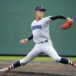 ドラフト1位候補の横浜高校織田、157キロ(2回計測)、慶應相手に6回ノーノー←これ