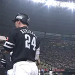 ソフトバンク・栗原、前半戦で30号到達! 犠牲フライかと思ったら入って周東も驚愕wwww