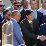 【MLB】大谷翔平×トランプ大統領！笑顔の2ショットをホワイトハウスが公開
