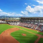 日本ハムがソフトバンク主催試合も開催される熊本・藤崎台球場の後継となる新スタジアム構想を検討