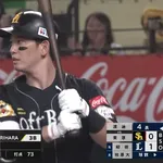 栗原陵矢（91試合 .267 30本 76打点）12球団最速30号到達