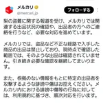【朗報】メルカリ「調査したけど盗品の梨はなかったで」X探偵団、大規模冤罪事件を引き起こす