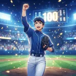 【朗報】佐々木朗希さん、1試合で100マイル以上のボールを記録した回数がドジャース最高記録となる