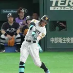 【球宴】阪神佐藤輝明が右翼へ先制ソロ!直前に決勝進出決めたホームランダービーさながら豪快弾