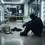 【動画】警官に発砲されたコンビニ強盗マン「なんで頭撃たない」