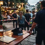 「喫煙を注意すると暴言を吐かれる」ビアガーデン会場に駆けつけた警察官2人に対し暴行 男女3人を逮捕