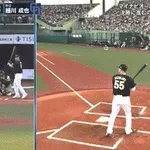 【ホームランダービー】準決勝、DeNA・牧秀悟vs中日・細川成也は、細川成也が４－３で勝利し決勝戦進出！！