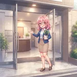 マンションのエントランス