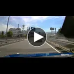【衝撃】無謀運転の馬鹿さん、散る笑・・・・・・・・・