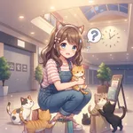 【悲報】イオンモールに猫ちゃん達が取り残される