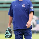 中日ドラゴンズ、あえて炎天下で練習実施 井上監督「この暑さに少しでも慣れる」