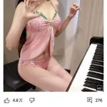 【朗報】コスプレピアノさん、露出控えめな禰󠄀豆子のコスプレをするｗｗｗｗｗｗ(画像あり)