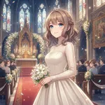 未来のベルギー女王、ハプスブルク家の結婚式で圧巻の存在感