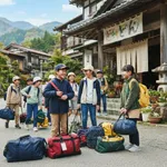 小学校の修学旅行の旅行鞄