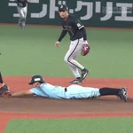 西武・高松のリクエスト、あっという間にリプレイ検証終了