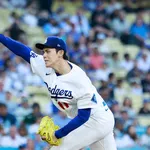 佐々木朗希、6回途中2失点で今季5勝目 6回に「足のけいれん」で乱調も、ドライヤーが火消し成功…大谷翔平は左膝痛でスタメン外も