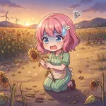 真夏の絶景「ひまわり畑」180万本が“全滅” 防犯カメラに食い荒らすシカ 恒例のまつりは中止視野 福島・郡山布引風の高原
