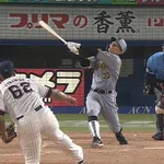 【悲報】 ストレートに強い糸原、ストレートに振り遅れてしまう…