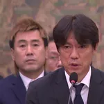 Ｗ杯１次Ｌ敗退の韓国・洪明甫前監督が国会で謝罪「申し訳ない」