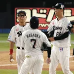 ヤクルト・池山監督「空振り一振りで、急に振れなくなったように思えたので」7回、丸山翔のマウンドへ「信頼して送り出したんですけど」