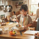 子供が料理をしたがる